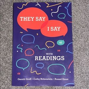 They Say / I Say 4 Edition
